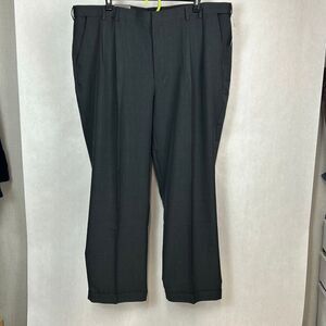 NEW Van Heusen Men’s Pants Slacks Gray Sz 46x32 Big & Tall Flex Waistband Premiu
